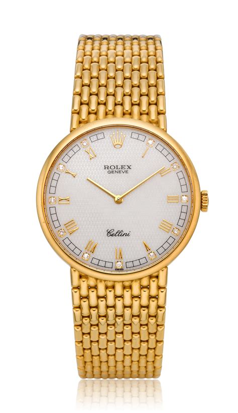 rolex cellini gold bracelet